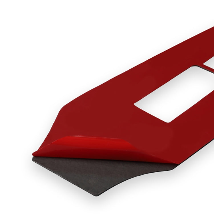 2 in 1 Car Carbon Fiber Window Lift Panel Decorative Sticker for Nissan 370Z / Z34 2009-, Right Drive Low-configured, Window Lift Panel, Right Drive