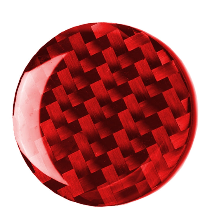 Car Carbon Fiber Multimedia Knob Decorative Sticker for BMW Mini F55 F56 F60, Left and Right Drive Universal, Multimedia Knob