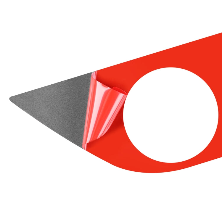 Car Carbon Fiber Air Conditioning Switch Panel Decorative Sticker for Toyota Corolla / Levin 2014-2018, Left Drive, Air Conditioning Switch Panel, Left Drive