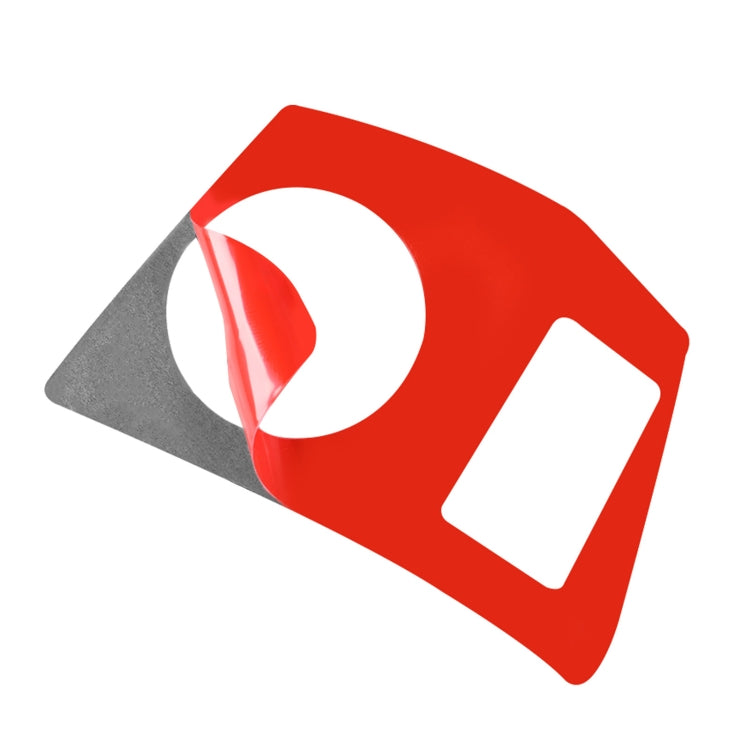 Car Carbon Fiber Steering Wheel Button Frame Decorative Sticker for Toyota Corolla / Levin 2014-2018, Left and Right Drive Universal, Steering Wheel Button Frame