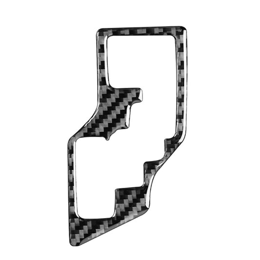 Car Carbon Fiber Gear Decorative Sticker for Toyota Corolla / Levin 2014-2018, Left Drive, Gear, Left Drive