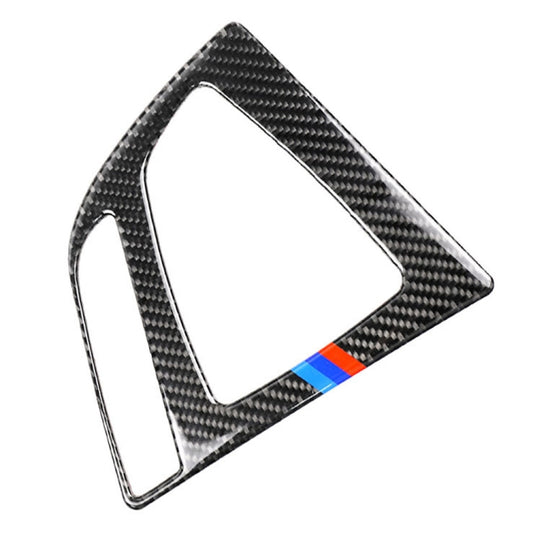 Three Color Carbon Fiber Car Gear Panel Decorative Sticker for BMW (F30) 2013-2017 / (F34) 2013-2017,Right Drive, Right Drive