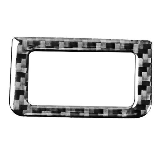 Car Carbon Fiber Trunk Switch Sticker for Audi A6L / A7 2019-, Left and Right Drive Universal, Trunk Switch