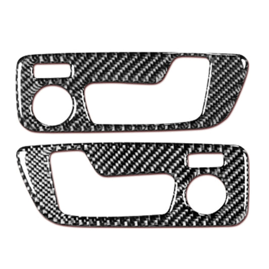 Car Carbon Fiber M High Performance Door Handle A Decorative Sticker for BMW G01 X3 2018-2020 / G02 X4 2019-2020, Left and Right Drive Universal, Door Handle A