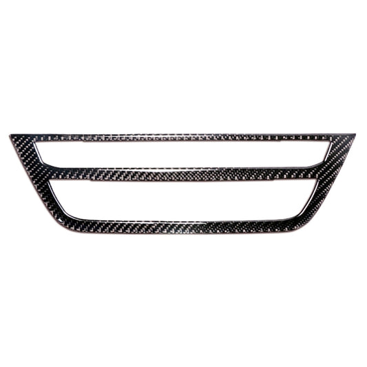 Car Carbon Fiber Air Conditioner CD Control Panel M Performance Decorative Sticker for BMW G01 X3 2018-2020 / G02 X4 2019-2020, Left and Right Drive Universal