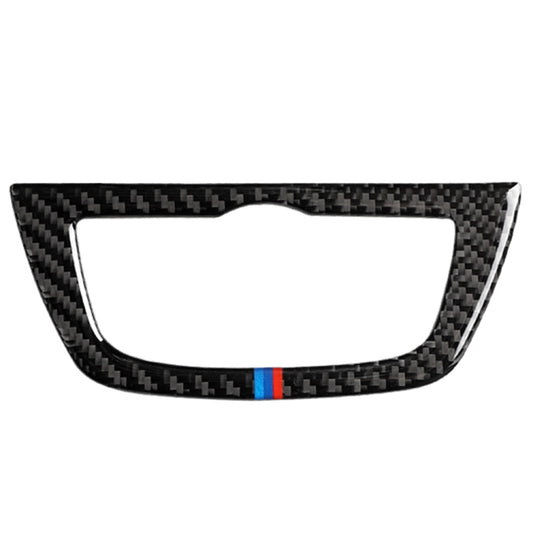 Car Carbon Fiber Headlight Switch 3-color Decorative Sticker for BMW G01 X3 2018-2020 / G02 X4 2019-2020, Left and Right Drive Universal, Headlight Switch 3-color