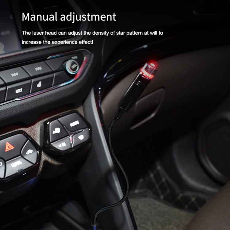 Car USB Star Dome Projector Hose Light, Constantly Bright Version