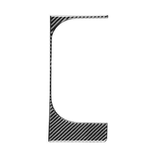 Carbon Fiber Car Cup Holder Frame Decorative Sticker for Toyota Tundra 2014-2018, Right Driving, Cup Holder Frame, Right Driving