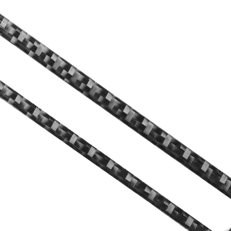 Carbon Fiber Car Door Air Outlet Decorative Sticker for Dodge Challenger 2015 to Now, Left Driving, Door Air Outlet