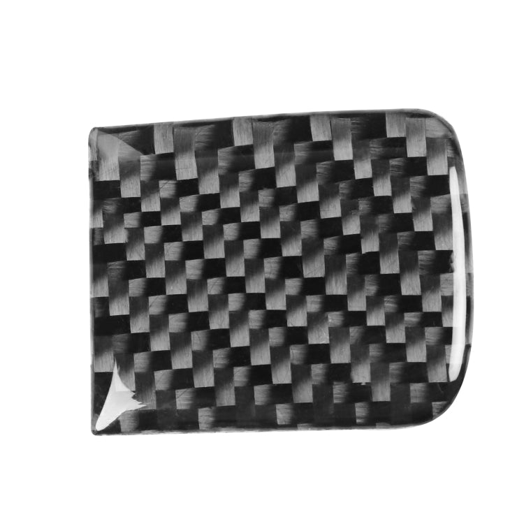 Carbon Fiber Car Co-pilot Storage Box Set Decorative Sticker for Dodge Challenger 2015 to Now, Left Driving, Co-pilot Storage Box Set