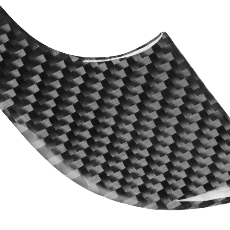 Carbon Fiber Car Co-pilot Storage Box Set Decorative Sticker for Dodge Challenger 2015 to Now, Left Driving, Co-pilot Storage Box Set