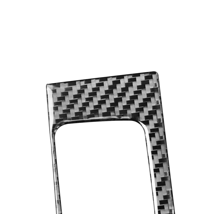 2 PCS / Set Carbon Fiber Car Central Control Card Box Panel Decorative Sticker for Honda CRV 2007-2011,Left Drive, Central Control Card Box ,Left Drive