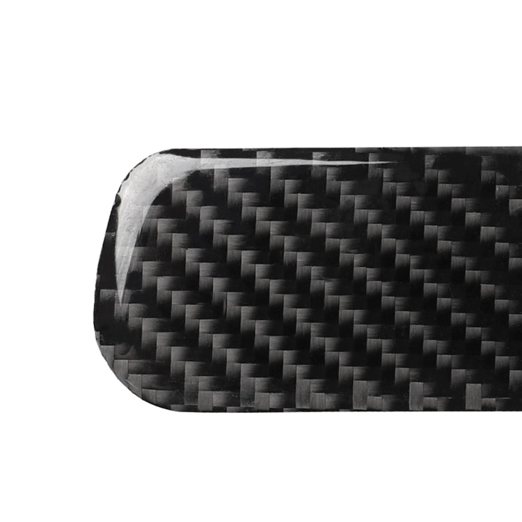 Carbon Fiber Car Central Control Strip Decorative Sticker for Volkswagen Golf 6 2008-2012, Right Driving, Central Control Strip, Right Driving