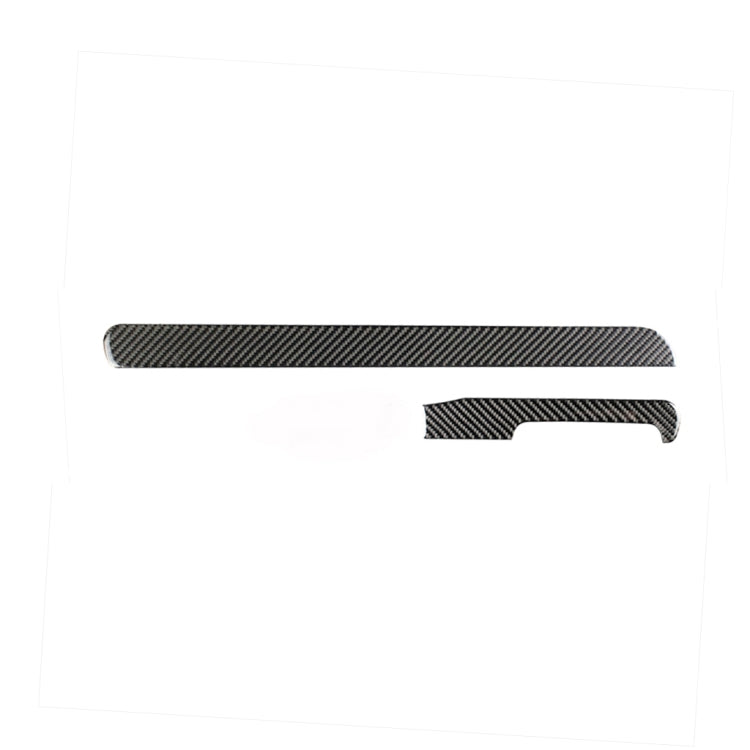 Carbon Fiber Car Central Control Strip Decorative Sticker for Volkswagen Golf 6 2008-2012, Right Driving, Central Control Strip, Right Driving