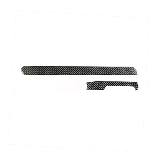 Carbon Fiber Car Central Control Strip Decorative Sticker for Volkswagen Golf 6 2008-2012, Right Driving, Central Control Strip, Right Driving