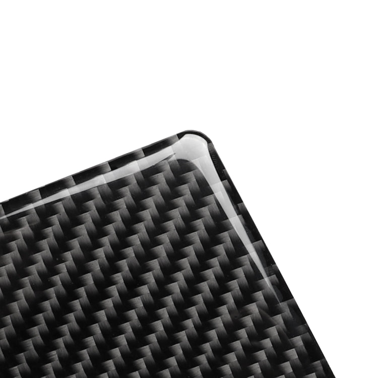 Carbon Fiber Car Ashtray Panel Decorative Sticker for Volkswagen Golf 6 2008-2012, Ashtray Panel