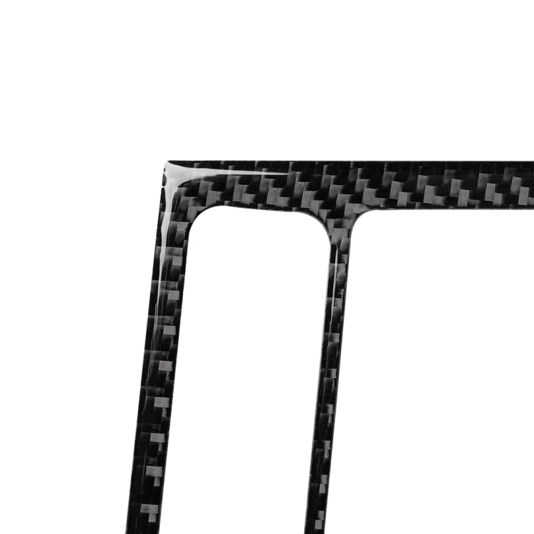 Carbon Fiber Car Ashtray Frame Decorative Sticker for Volkswagen Golf 6 2008-2012, Ashtray Frame