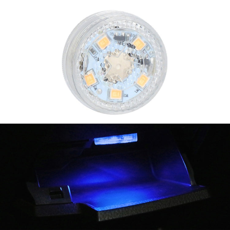 Car LED Interior Touch Light with A Button Battery