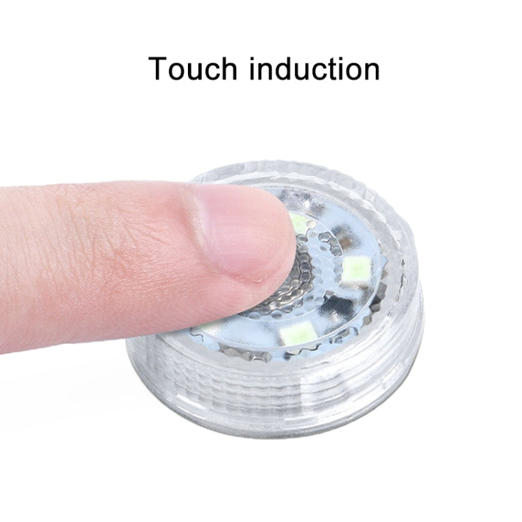 Car LED Interior Touch Light with A Button Battery