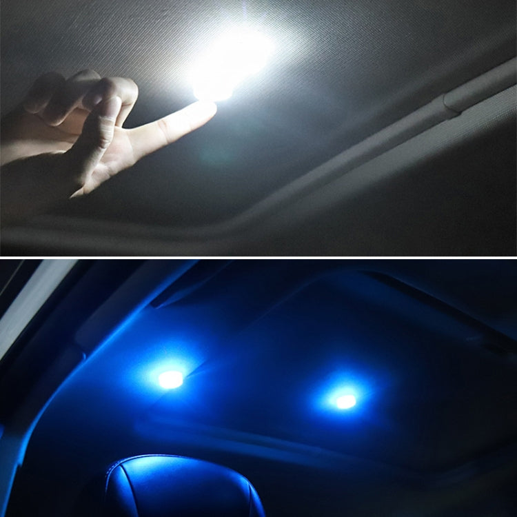 Car LED Interior Touch Light with A Button Battery