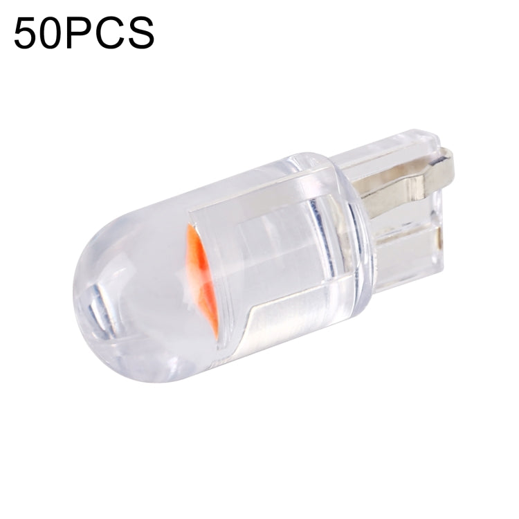 50pcs T10 DC24V / 0.36W / 0.03A Car Clearance Light COB Lamp Beads, DC24V (Ice Blue Light), DC24V (Blue Light), DC24V (Pink Light), DC24V (Green Light), DC24V (Red Light), DC24V (White Light), DC24V (Yellow Light)