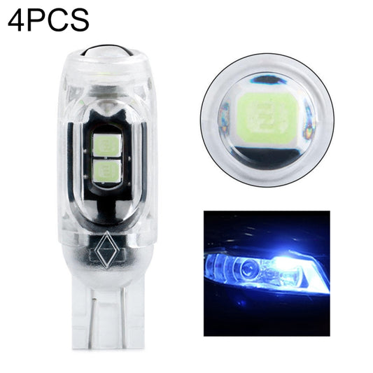 4pcs T10 DC12V /  0.84W / 0.07A / 150LM Car Clearance Light 5LEDs SMD-3030 Lamp Beads with lens