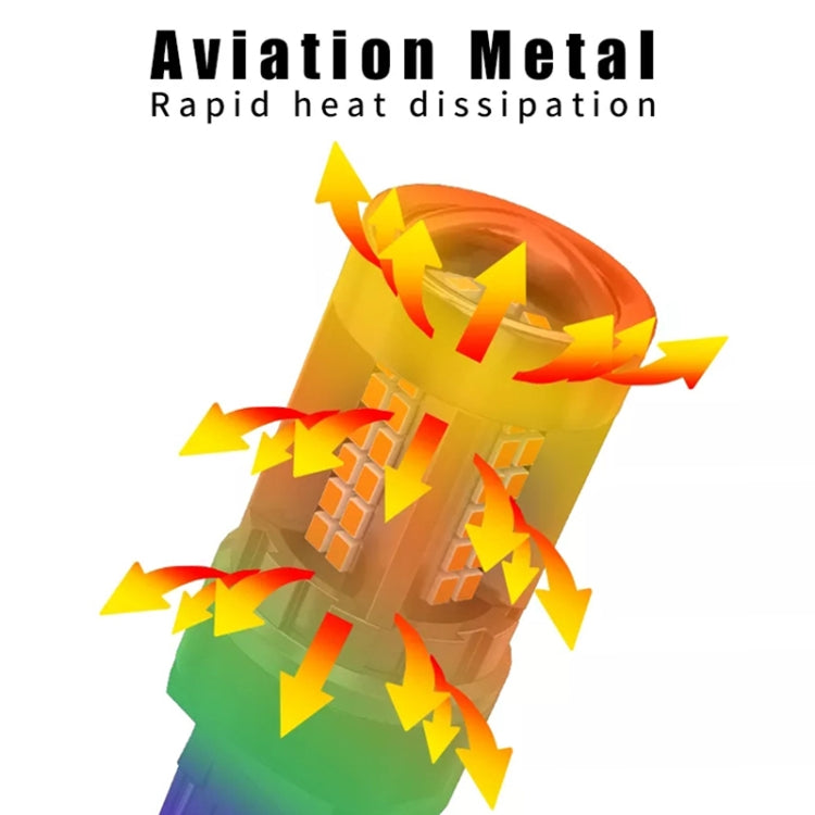 2pcs 7440 IC12-28V / 16.68W / 1.39A Car 3020EMC-26 Constant Current Wide Voltage Turn Signal Light, 7440 (White Light), 7440 (Yellow Light)
