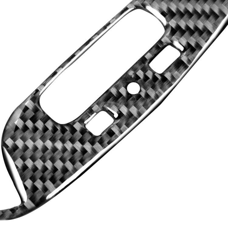 Car Carbon Fiber Rear Roof Reading Light Decorative Sticker for Mitsubishi Lancer EVO 2008-2015, Left and Right Drive Universal, Rear Roof Reading Light