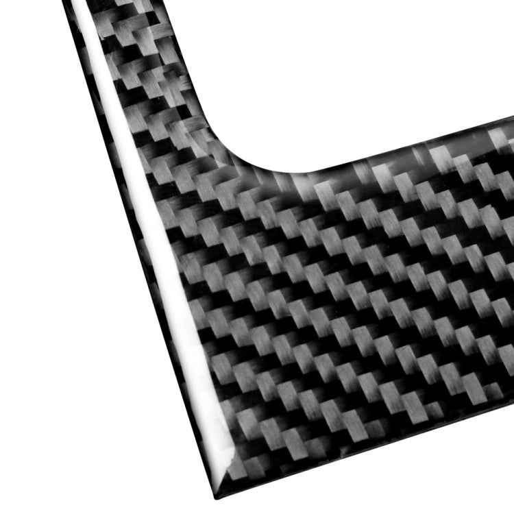 Car Carbon Fiber Storage + Gear Decorative Sticker for Mitsubishi Lancer EVO (Only GT / GTS) 2010-2015, Left and Right Drive Universal