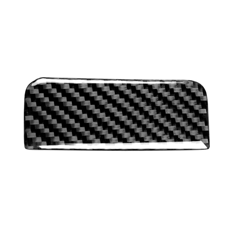 Car Carbon Fiber Passenger Side Storage Box Decorative Sticker for Mitsubishi Lancer EVO 2008-2015, Left and Right Drive Universal, Passenger Side Storage Bo