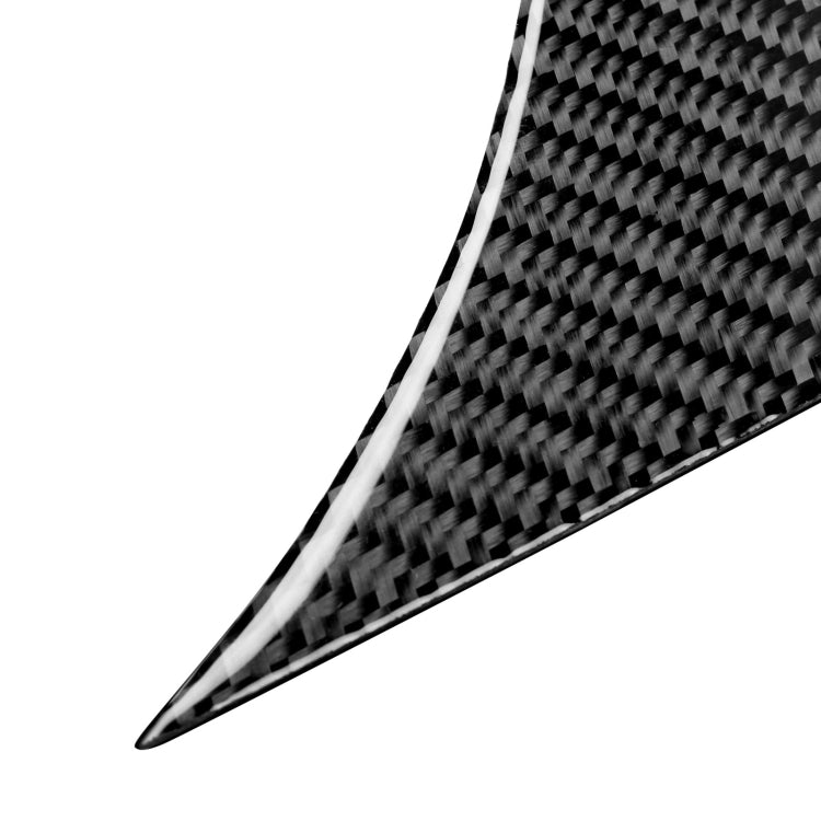 2 PCS Car Carbon Fiber Door Handle Panel Decorative Sticker for Mitsubishi Lancer EVO 2008-2015, Left and Right Drive Universal