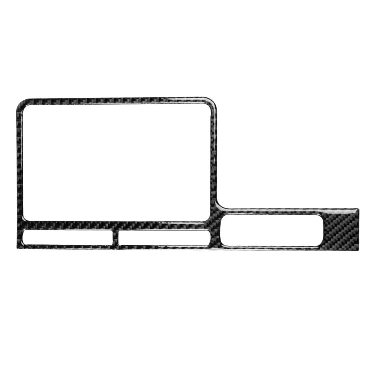 Car Carbon Fiber Navigation Display Frame Decorative Sticker for Nissan GTR R35 2008-2016, Right Drive, Navigation Display Frame, Right Drive