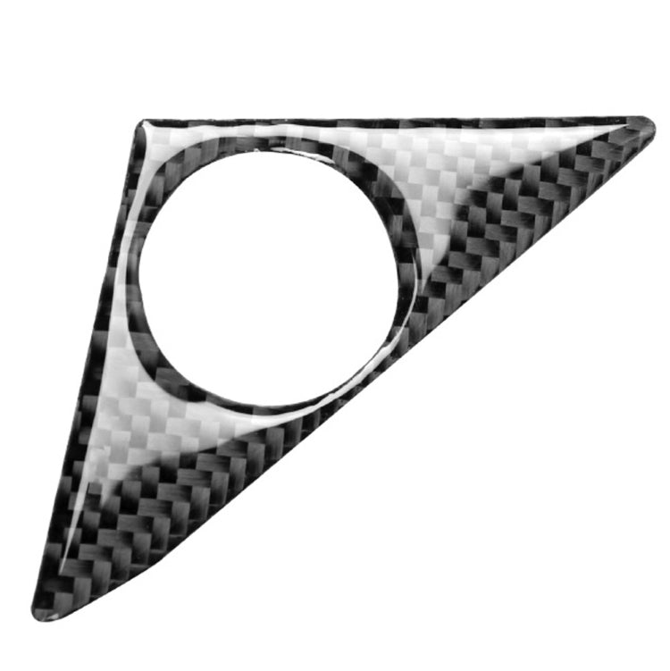 2 PCS Car Carbon Fiber Door Horn Decorative Sticker for Nissan GTR R35 2008-2020, Left and Right Drive Universal