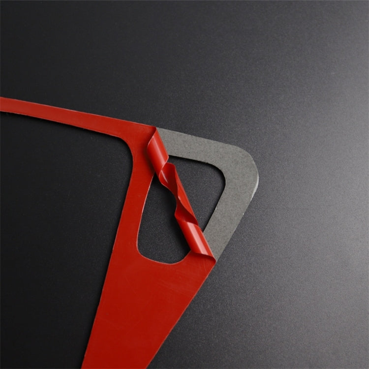 Carbon Fiber Car Right Driving Gear Panel Decorative Sticker for BMW E90 / E92 2005-2012, Right Driving Gear Panel