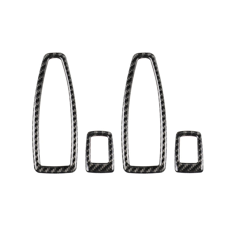 Carbon Fiber Car Lifting Panel Decorative Sticker for BMW F20 / F21 2012-2016 / F30 2013-2015 / F34 2013-2016, Lifting Panel