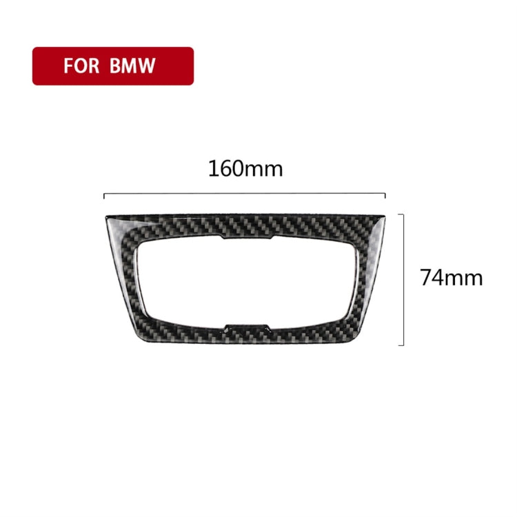 Carbon Fiber Car Headlight Switch Decorative Sticker for BMW F30 2013-2017 / F34 2013-2017, Headlight  Switch