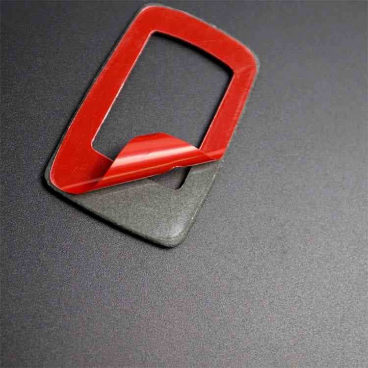 4 PCS Carbon Fiber Car Left Driving Lifting Panel Decorative Sticker with Folding for BMW E90 / 320i / 325i, Diameter: 35.8cm