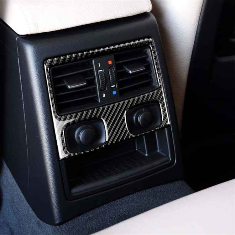 Carbon Fiber Car Rear Air Vent Decorative Sticker for BMW E90 / E92 2005-2012