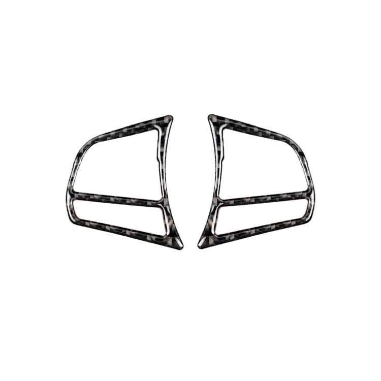 Carbon Fiber Car Steering Wheel Key Frame Decorative Sticker for BMW F20 2012-2018 / F21 2014-2018 / F30 / F34 2013-2018 / F32 2013-2018