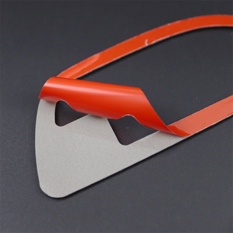 4 PCS Carbon Fiber Car Door Handle Frame Decorative Sticker for BMW 5 Series F10 2011-2017, Door Handle Frame(Three Color), Door Handle Frame