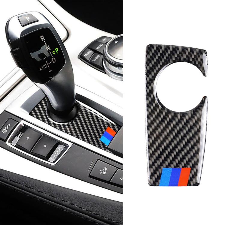 Carbon Fiber Car Handbrake Below Panel Decorative Sticker for BMW 5 Series F07 F10 F25 F26 / GT X3 X4 2009-2016,Sutible for Left Driving, Handbrake Below Panel(Three Color), Handbrake Below Panel