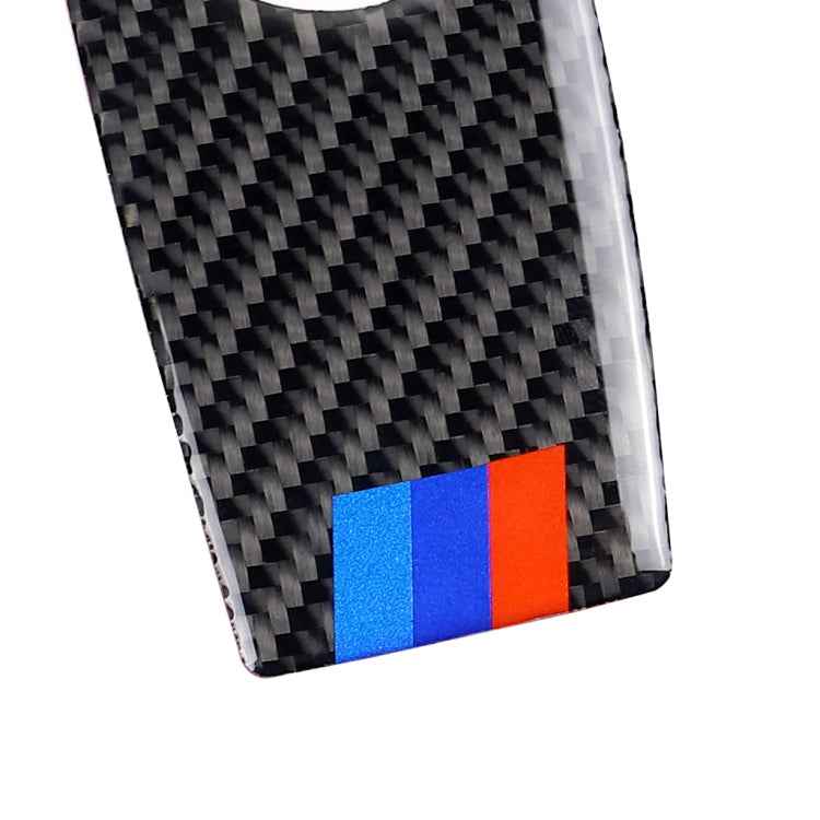 Carbon Fiber Car Handbrake Below Panel Decorative Sticker for BMW 5 Series F07 F10 F25 F26 / GT X3 X4 2009-2016,Sutible for Right Driving