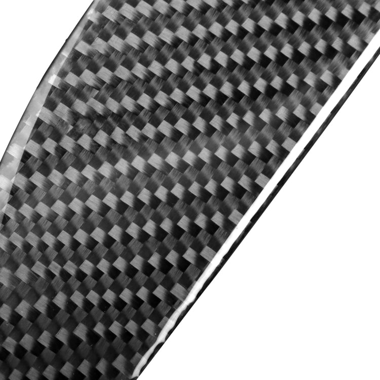 2 PCS Car Carbon Fiber Rear Armrest Decorative Sticker for Mazda RX8 2004-2008, Left and Right Drive Universal, Rear Armrest