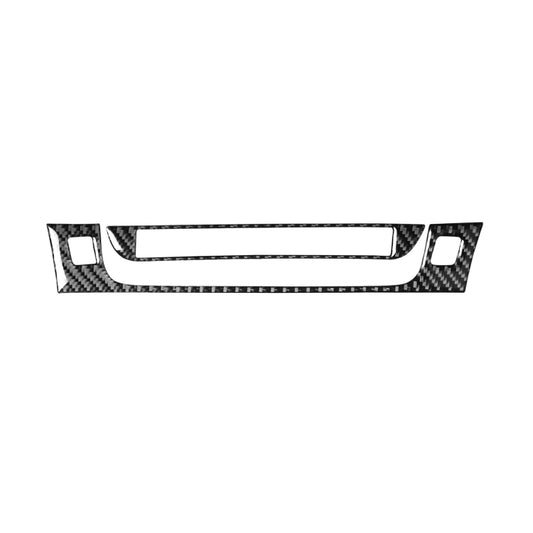 2 PCS Car Carbon Fiber Information Display Decorative Sticker for Mazda RX8 2004-2008, Left and Right Drive Universal