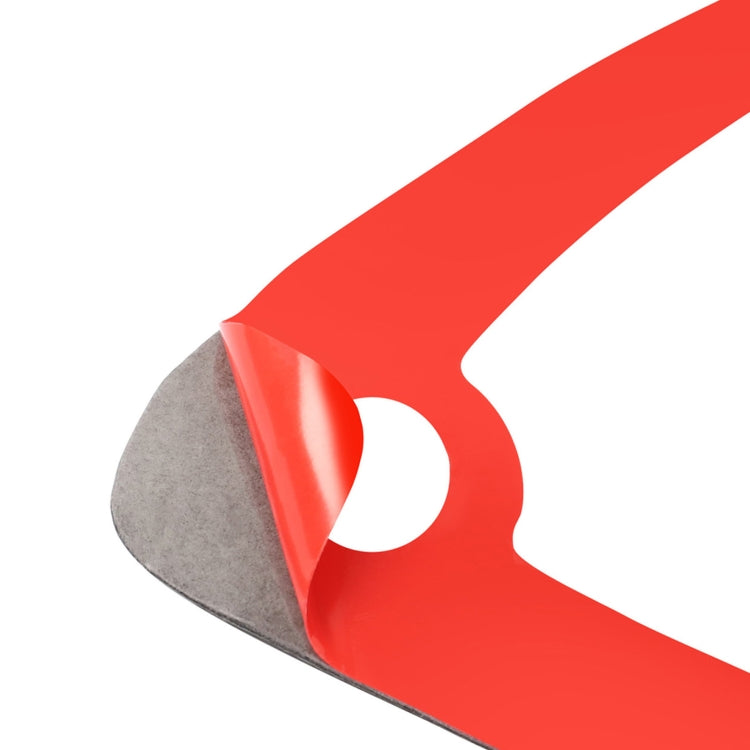 Car Carbon Fiber Seat Headrest Decorative Sticker for Mazda RX8 2004-2008, Left and Right Drive Universal, Seat Headrest