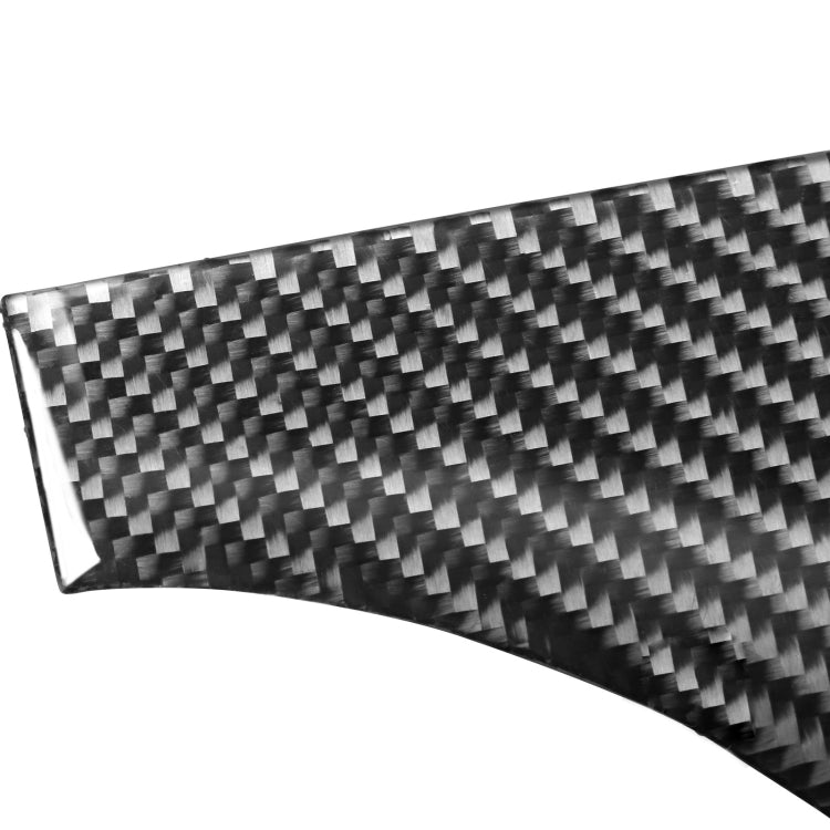 Car Carbon Fiber Dashboard Air Outlet Decorative Sticker for Mazda RX8 2004-2008, Left Drive, Dashboard Air Outlet