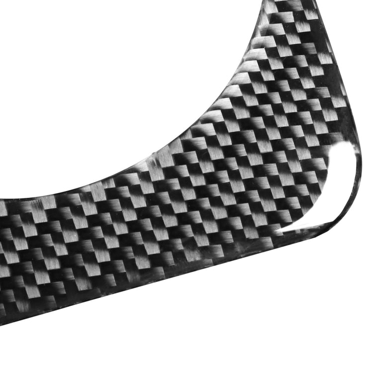 Car Carbon Fiber Handrail Cup Holder Decorative Sticker for Mazda RX8 2004-2008, Left Drive, Handrail Cup Holder