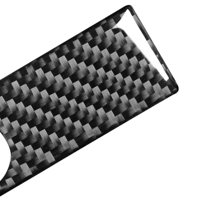 Car Carbon Fiber Glove Box Storage Box Handle Decorative Sticker for Mazda RX8 2004-2008, Left and Right Drive Universal, Glove Box Storage Box Handle