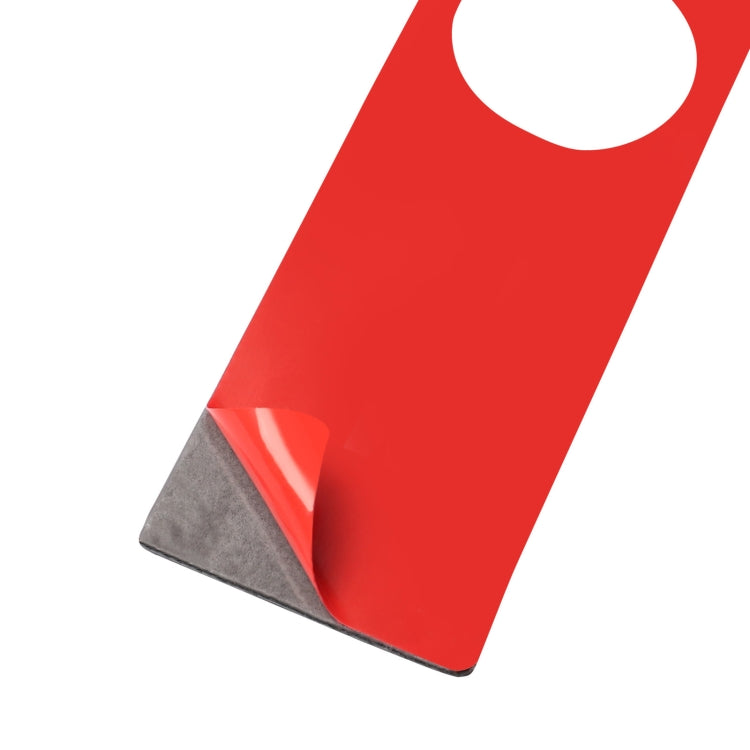 Car Carbon Fiber Glove Box Storage Box Handle Decorative Sticker for Mazda RX8 2004-2008, Left and Right Drive Universal, Glove Box Storage Box Handle