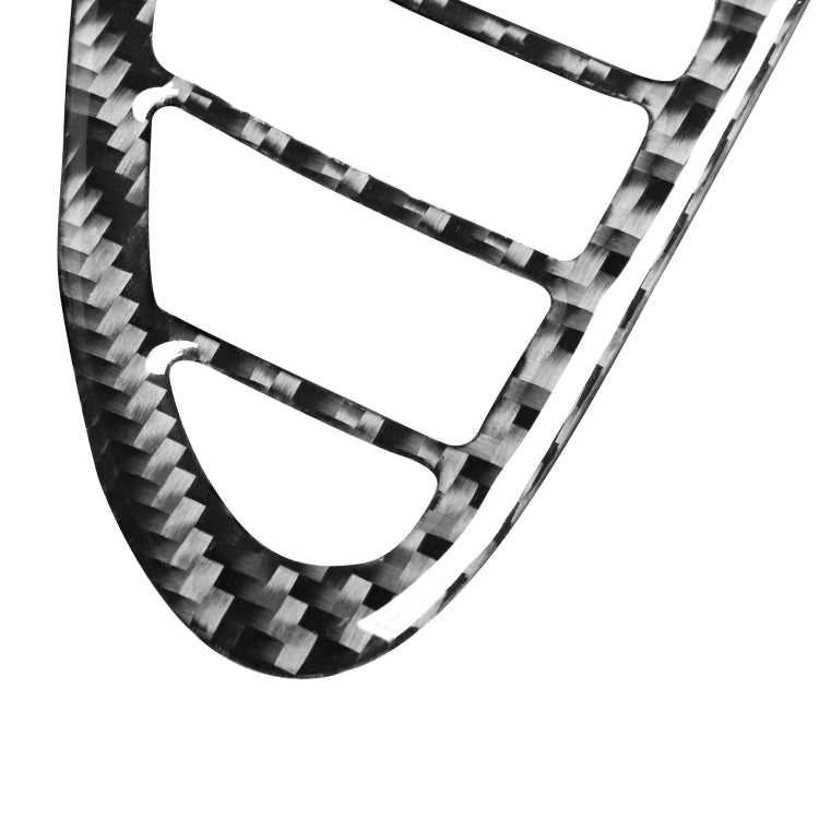 2 PCS Car Carbon Fiber Left and Right Air Outlet Decorative Sticker for Mazda RX8 2004-2008, Left and Right Drive Universal, Left and Right Air Outlet